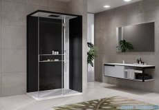 Novellini Glax 2 2.0 kabina z hydromasażem 120x90 prawa biała G222P299DT1-1UH
