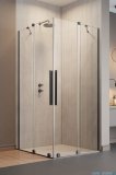 Radaway Furo Brushed GunMetal KDD kabina 110x90cm szczotkowany grafit 10105110-92-01L/10105090-92-01R