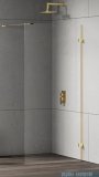 New Trendy Eventa Gold Shine kabina walk-in 70x200 cm przejrzyste Złoty połysk EXK-4838