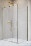Radaway Idea 8 Kdj Brushed Gold kabina 160x90cm lewa szczotkowane złoto 10340820-99-01L/10350753-01-01/10360090-01-01R