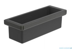 Roca Tempo pojemnik (kontener) nablatowy z odporną powłoką Everlux Titanium Black A817028CN0
