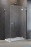 Radaway Essenza Pro Brushed Nickel Kdj kabina 120x75cm prawa szczotkowany nikiel 10097120-91-01R/10098075-01-01