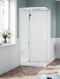 Novellini Glax 1 2.0 kabina standard 100x70 lewa biała G21A197STF-1UU