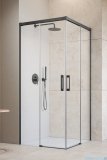 Radaway Idea Kdd Brushed GunMetal kabina 75x70cm szczotkowany grafit 387066-92-01L/387065-92-01R