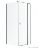 Radaway Nes Kdj II Brushed Nickel kabina 90x70cm prawa szczotkowany nikiel 10032090-91-01R/10039070-01-01