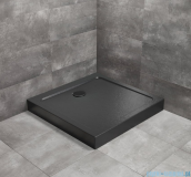 Radaway Doros C Compact Stone brodzik kwadratowy 100x100x11,5cm czarny SDRC1010-05-54S