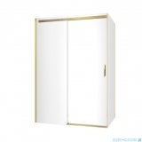 Excellent Rols kabina prostokątna 140x90 cm przejrzysta złoty połysk KAEX.2616.K.1400.0900.GL