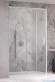 Radaway Idea White Kdj kabina 140x90cm lewa szkło przejrzyste 387044-04-01L/387050-04-01R