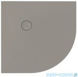Sanplast Open Mineral BP-M/OPEN brodzik półokrągły 90x90x1,5 cm szarość kamienia 645-430-0430-52-000