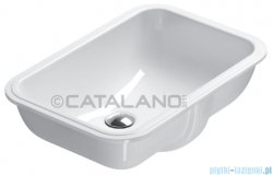 Catalano Sottopiano 55 umywalka podblatowa 55x38 cm biała 1SOCN00