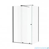 Excellent Ortigo kabina prostokątna 120x90 cm przejrzysta czarny mat KAEX.5016.K.1200.0900.BL