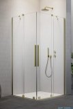 Radaway Furo Brushed Gold KDD kabina 120x90cm szczotkowane złoto 10105120-99-01L/10105090-99-01R