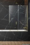Radaway Furo Brushed Gold PND II parawan nawannowy 180cm prawy szczotkowane złoto 10109938-99-01R/10112894-01-01