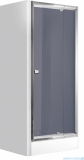 Deante Zoom drzwi wnękowe uchylne 90x185 cm grafit KDZ 411D