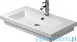 Duravit 2nd floor umywalka z przelewem z trzema otworami na baterię 700x460 mm 049170 00 30