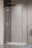Radaway Essenza 8 Brushed Gold Kdj kabina 80x70cm lewa szczotkowane złoto 10480512-01-01L/10470237-99-01L/10113070-01-01
