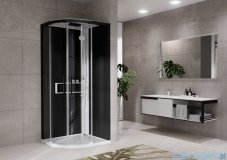 Novellini Glax 2 2.0 kabina z hydromasażem 90x90 biała G22R99M1-1UH