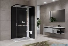 Novellini Glax 2 2.0 kabina masażowo-parowa 120x80 prawa biała  G222P129DT5-1UH