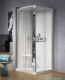 Novellini Glax 3 A90 kabina z hydromasażem 90x90 chrom GL3A90M1F-1K