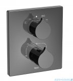 Roca Insignia bateria wannowo-prysznicowa termostatyczna podtynkowa Titanium Black EVERLUX-PVD A5A0C3ACN0