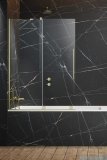 Radaway Furo Brushed Gold PND II parawan nawannowy 150cm lewy szczotkowane złoto 10109788-99-01L/10112744-01-01