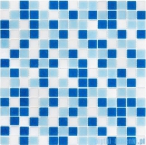 Dunin Q Series  mozaika szklana 32x32 qmx blue