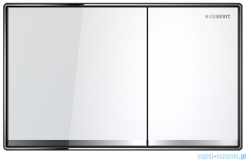 Geberit Sigma60 Przycisk uruchamiający przedni szkło białe 115.640.SI.1