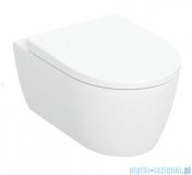 Geberit iCon Zestaw miski wiszącej Rimfree z deską wolnoopadającą 501664001