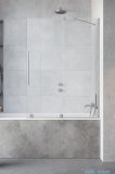Radaway Furo Brushed Nickel PND II parawan nawannowy 100cm prawy szczotkowany nikiel 10109538-91-01R/10112494-01-01