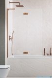 Radaway Essenza 8 SL Brushed Copper PND II parawan nawannowy 110cm lewy szczotkowana miedź/przejrzyste 10500110-93-01L