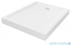 New Trendy Mild Brodzik akrylowy prostokątny 70x100x11,5 cm biały B-0608