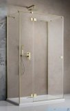 Radaway Essenza Brushed Gold Kdj+S kabina 70x120x70cm lewa szczotkowane złoto 1384048-01-01/1385024-99-01L/1384048-01-01