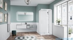 Novellini Glax 1 2.0 kabina standard 100x70 prawa srebrna G21A107DTFL-1BB