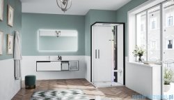Novellini Glax 1 2.0 kabina z sauna parową 100x80 prawa czarna G21A198DM5-1HH