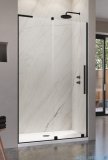 Radaway Furo SL Black DWJ drzwi 120cm lewe czarny mat/szkło przejrzyste 10307622-54-01L/10110580-01-01