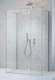 Radaway Fuenta Kdj+S kabina 90x100x90cm prawa chrom połysk szkło przejrzyste 1384050-01-01/1384022-01-01R/1384050-01-01