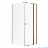 Radaway Nes Kdj II Brushed Copper kabina 100x70cm prawa szczotkowana miedź 10032100-93-01R/10039070-01-01