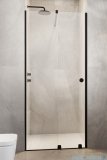 Radaway Furo Black DWJ RH drzwi prysznicowe 100cm lewe szkło przejrzyste 10107492-54-01LU/10110510-01-01