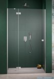 Radaway Essenza Brushed Nickel Dwj drzwi wnękowe 90cm lewe szczotkowany nikiel/szkło przejrzyste 1385013-91-01L