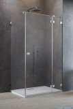 Radaway Essenza Pro Brushed Nickel Kdj kabina 100x110cm prawa szczotkowany nikiel 10097100-91-01R/10098110-01-01