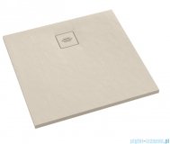 Schedpol Schedline Protos Cashmere Stone brodzik kwadratowy 80x80x3,5cm 3SP.P2K-8080/PK/ST-M1/PK/ST