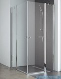 Radaway Eos II KDD kabina prysznicowa 90x90 szkło przejrzyste + brodzik Delos C + syfon 3799461-01L/3799461-01R/SDC0909-01