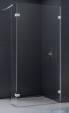 New Trendy Eventa kabina walk-in 80x200 cm jednoelementowa z dodatkową ścianką przejrzyste EXK-4630