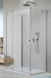 Radaway Essenza Brushed Nickel Kdj+S kabina 70x90x70cm lewa szczotkowany nikiel 1384048-01-01/1385020-91-01L/1384048-01-01