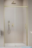 Radaway Idea 8 Dwj Brushed Gold drzwi wnękowe 120cm lewe szczotkowane złoto 10330620-99-01L/10350553-01-01