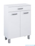 Elita Sunn komoda 58x29x84cm biały połysk RE169199008060