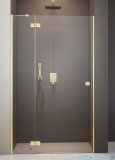 Radaway Essenza Gold Dwj drzwi wnękowe 80cm lewe złoty połysk/szkło przejrzyste 1385012-09-01L