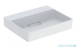 Geberit One CleanDrain Umywalka prostokątna 50x41cm biały mat KeraTect 505.025.00.1