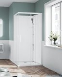 Novellini Glax 1 2.0 kabina standard 100x80 prawa biała G21A108DT-1UU