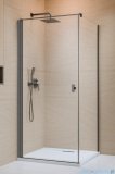 Radaway Nes Kdj I Brushed GunMetal kabina 90x90cm lewa szczotkowany grafit 10022090-92-01L/10039090-01-01